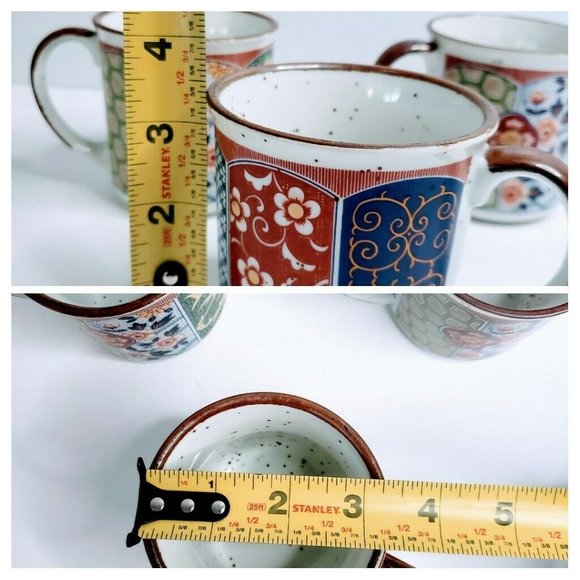 Asian Inspired Coffee Mugs (3) By GHC - Picture 12 of 12
